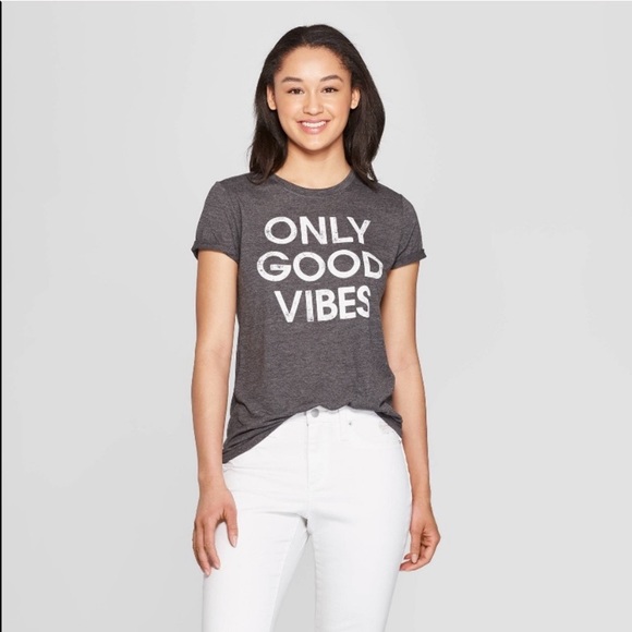 Modern Lux Tops - Modern Lux Only Good Vibes Tee $5 need gone